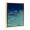 Stupell Industries Ocean Ripples Gradient Floater Framed Canvas Wall Art Design by Maggie Olsen